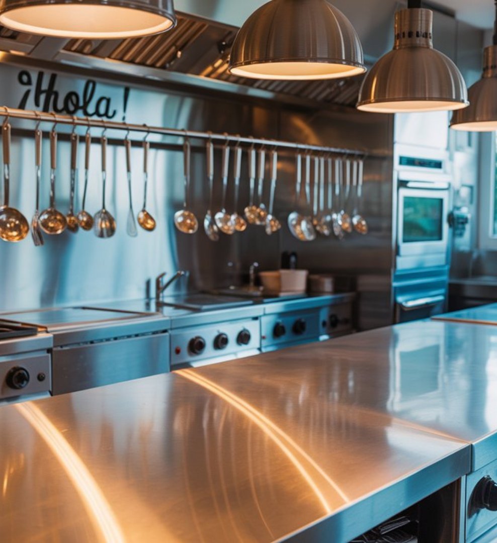 Muebles en acero inox